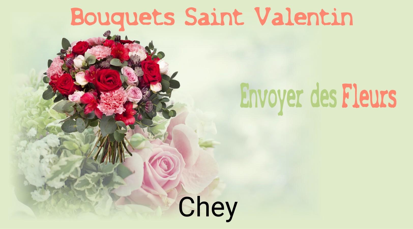 Roses de Saint-Valentin livrées à Chey